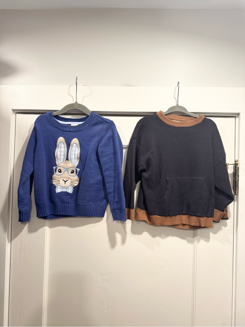 Gymboree Zara Toddler Boy Sweater Bundle‎ Lot 3T Easter Bunny Blue Spring Preppy